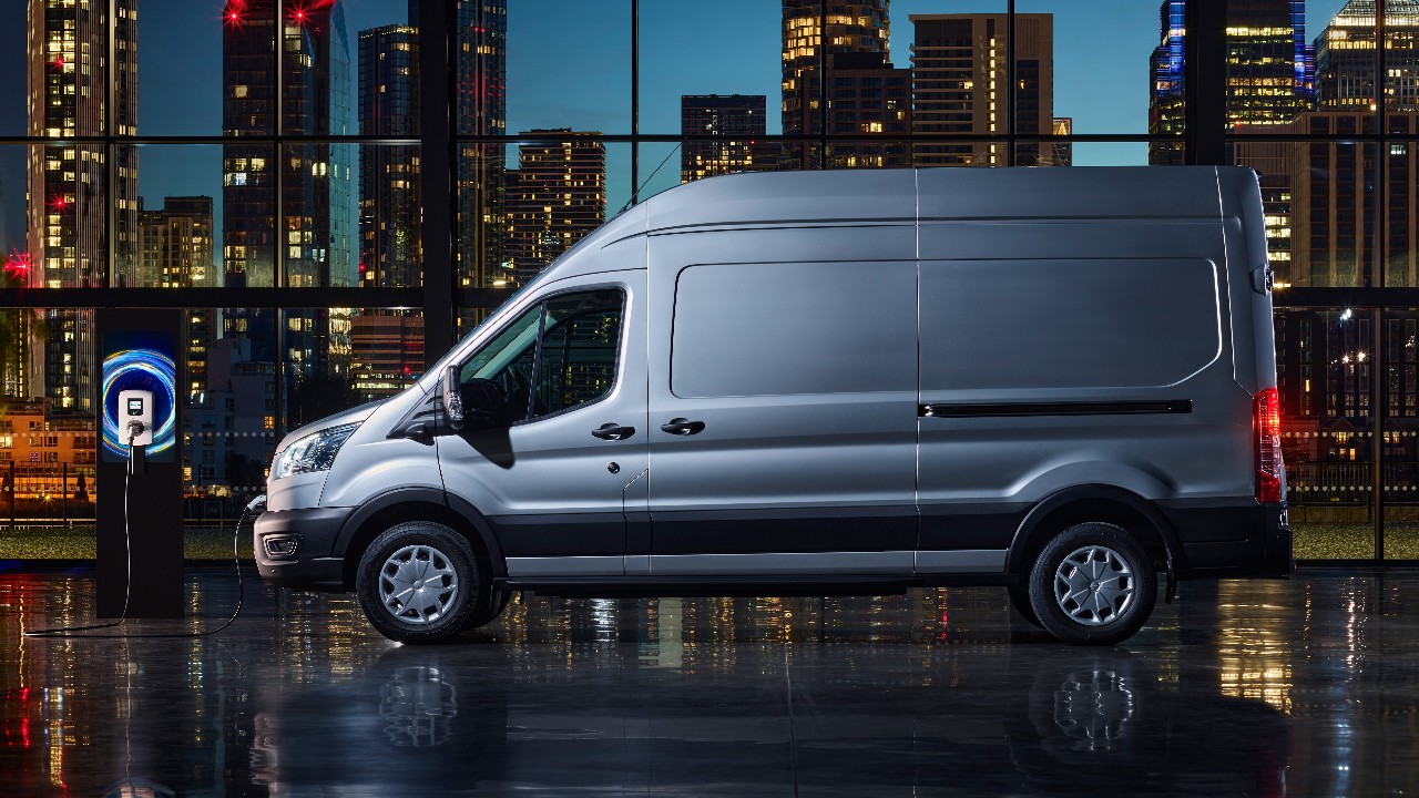 Ford Electric Van ford electric van racking